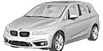 BMW F45 P1ECD Fault Code